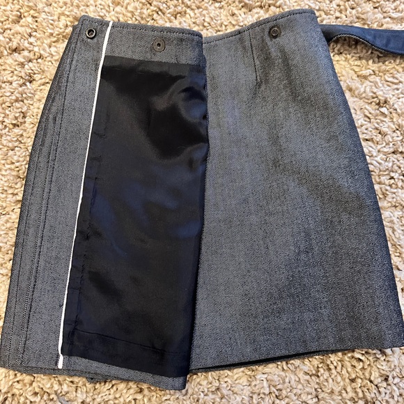 Luxury Brand PINK TARTAN size 4 Wrap Skirt - Picture 7 of 7